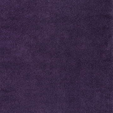 Haze Solid Low-pile Area Rug Purple